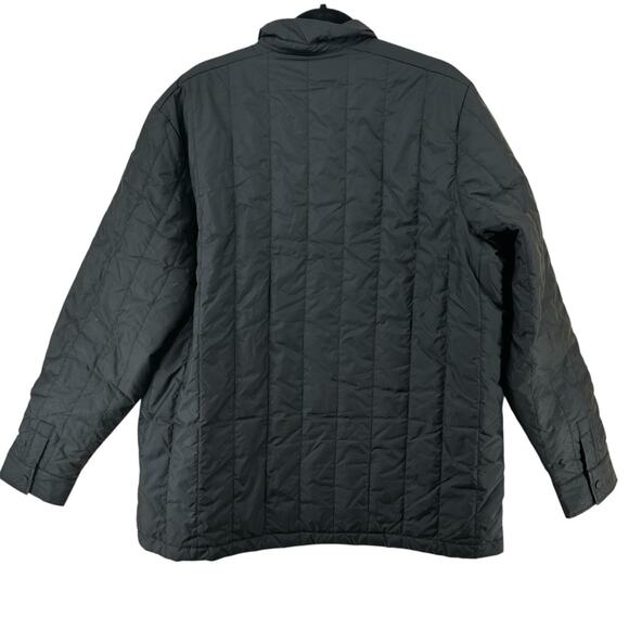 Adidas HG8706 Originals Itavic 3S Light Shirt Quilted Puffer Jacket Black sz XL - Picture 4 of 13